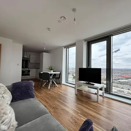 19Th Floor 2 Bedroom Apartment With Stunning Views Manchester Exterior photo